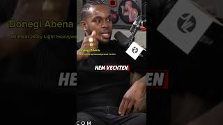 Donegi Abena over de impact van de trap van kickbokser Rajabzadeh #shorts #glory #kickboxing