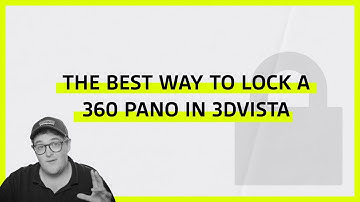 How to limit a 360 view in 3DVista Virtual Tour Pro - Tutorial