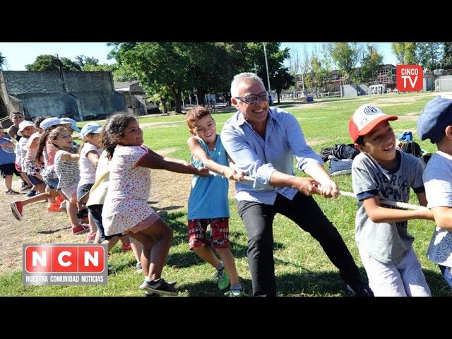 CINCO TV - Julio Zamora recorrió las instalaciones del polideportivo General Pacheco