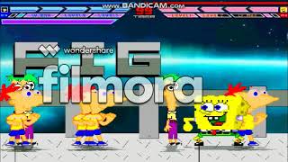Mugen Request 4X Phineas And Ferb Vs Spongebob