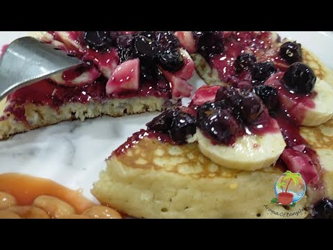 Video: Jinsi Ya Kuoka Pancake Za Blueberry