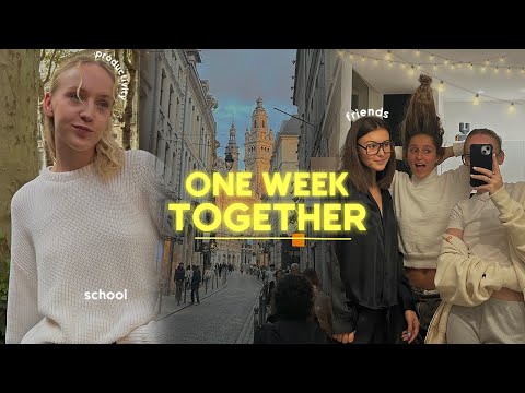 one week together - copines, école, productivite & more ✨🍂