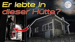 Das ist kaum zu glauben! - Er lebte in diesem kleinen Waldhaus
