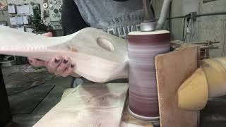 How it’s made: Sanding A Propeller Hub