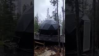 Off grid tiny bubble house! #shorts 🙂🍻 @artmannpresents