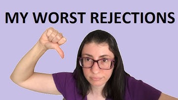 Part 1: The First Rejection - My Worst Query Rejections
