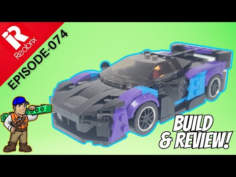 Reobrix - McLaren Sabre (678) (Mini Car Series) (Lego Alternate