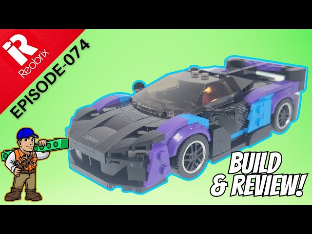 サバイバル Reobrix - McLaren Sabre (678) (Mini Car Series) (Lego Alternate