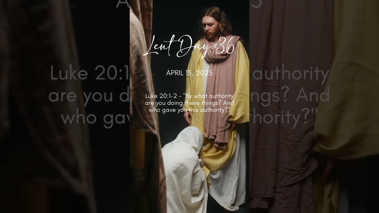 "The Question of Authority" - When Religious Leaders Challenged Jesus (Luke 20:1-2) 