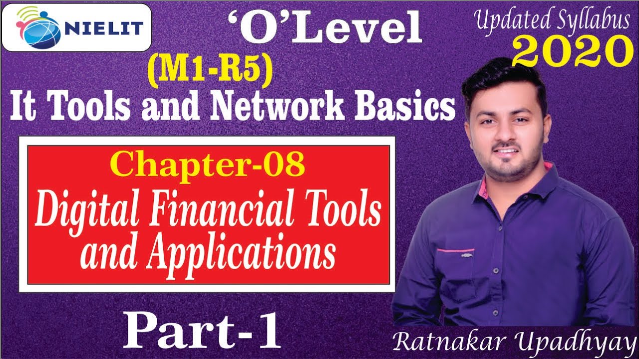 O Level Digital Financial Tools and Applications M1R5Chapter 08 Part1 Ratnakar