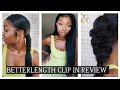 3 Simple &  Cute hairstyles with BetterLength clip ins| Relaxed hair| April Sunny