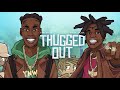 YNW Melly - Thugged Out (feat. Kodak Black) [Official Audio]