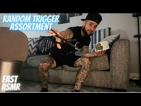 Actually Fast & Aggressive ASMR | Random Trigger Assortment
