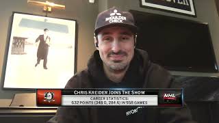 Chris Kreider Talks Ducks Offseason, Shoulder Check Challenge, And More