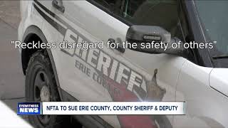 NFTA files claim to sue Erie County following bus crash involving sheriff's office vehicle