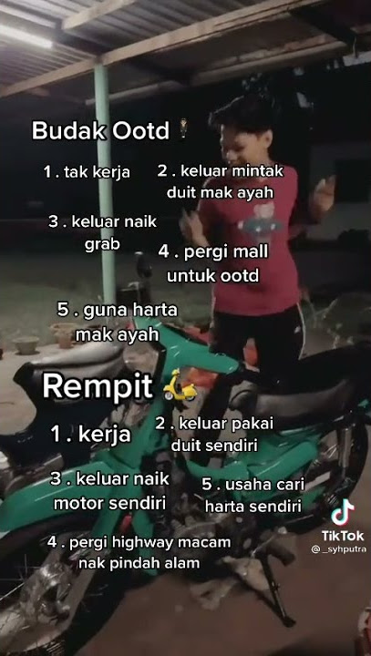 Download lagu beza budak OOTD dan budak REMPIT.....