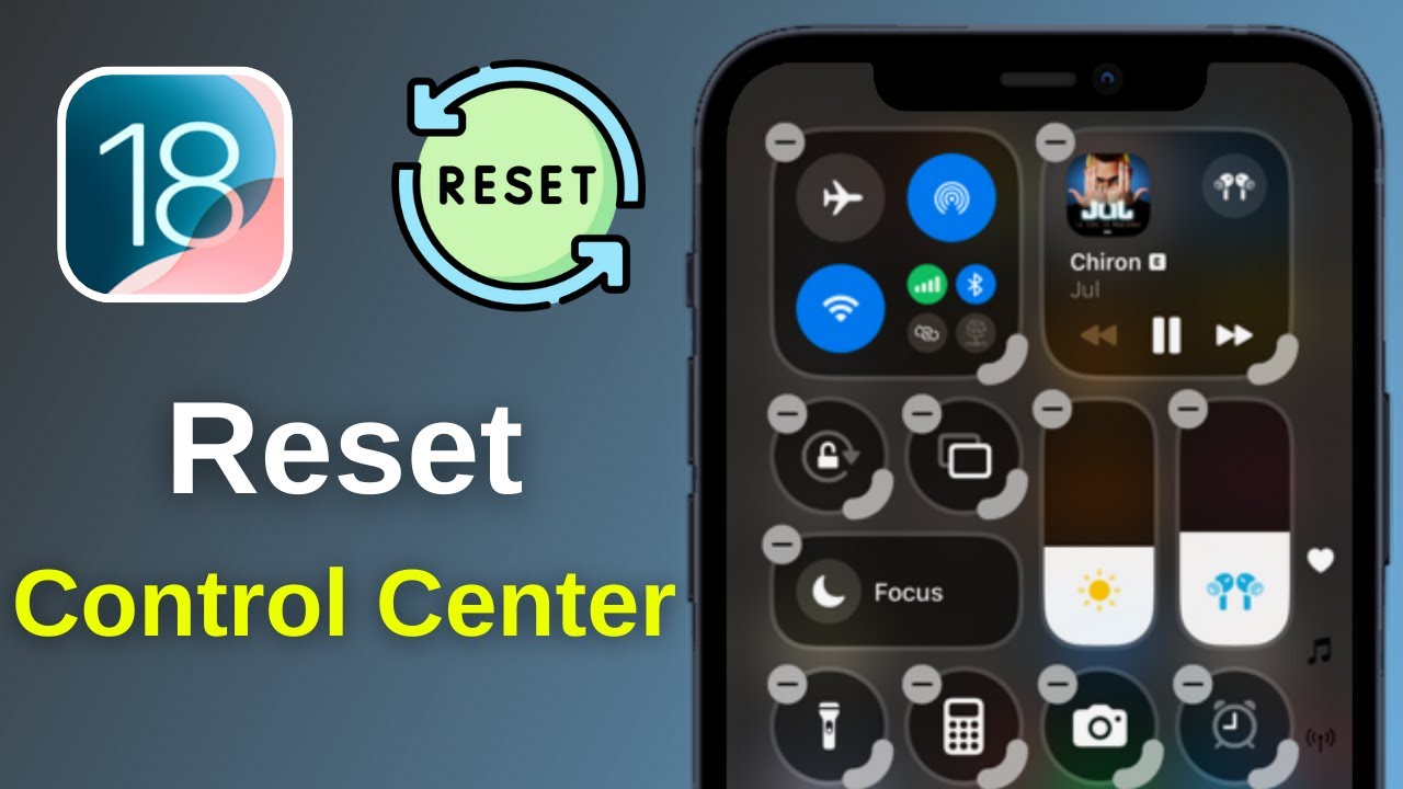 *UPDATED* How to Reset Control Center on iPhone iOS 18 - Full Tutorial ...