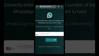 How to hack a Whatsapp account without software 2023 #Shorts #Viral #Hacker #Whatsapp screenshot 5