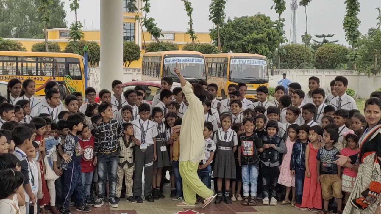 Diwali Selebraisan Nav Jeevan Missions International School Gorakphur