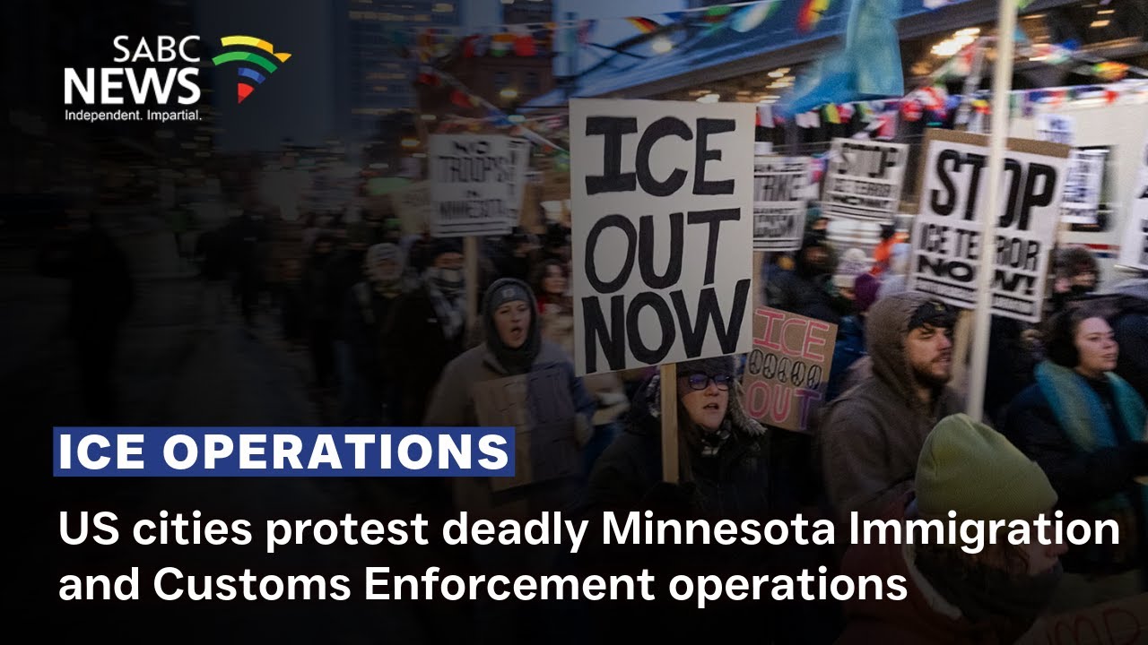 US cities protest deadly Minnesota ICE operations