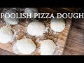 Poolish Pizza Dough | Authentic Recipe For Pizza Dough With Poolish | Relaxing Food Making Channel