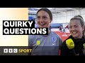 Euro 2022 englands lionesses answer quirky questions  bbc sport
