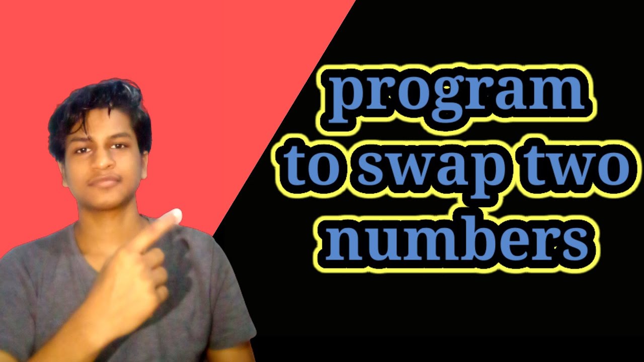swapping of 2 numbers | Logical programming in c | by programming ...
