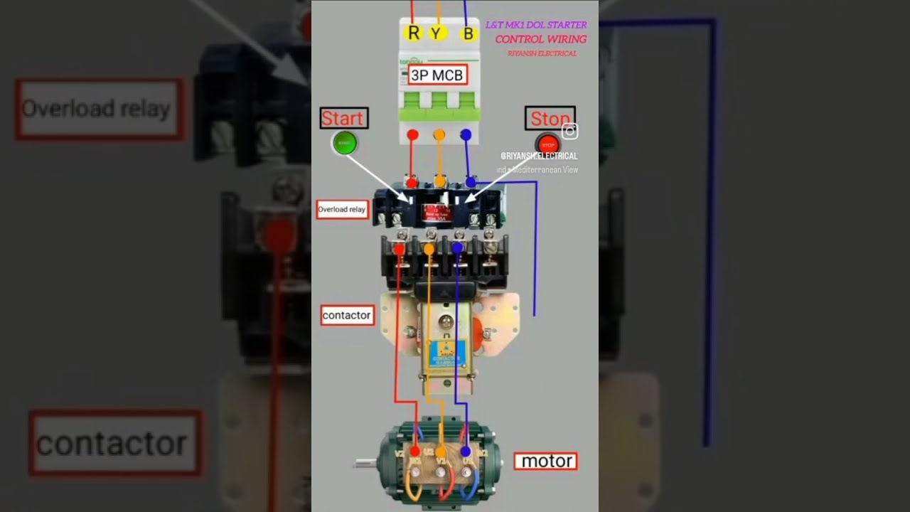 L T MK1 DOL STARTER AND MOTOR CONTROL Electrical Electricaltrade Electricalindia Motorstarter