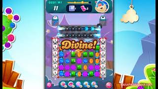 Candy Crush Saga Level 6691 * Never paid for Boosters Gameplay