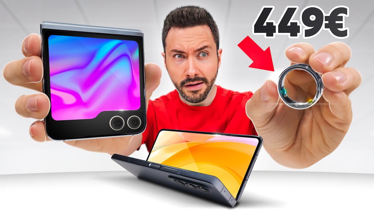 J'ai les Nouveaux Galaxy Z Flip 6, Z Fold 6 et la 1ère bague Samsung !