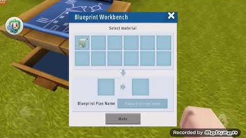 How to use blueprint in mini world