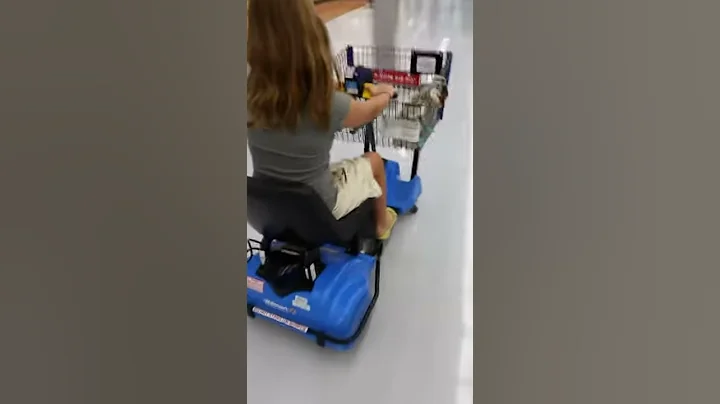Riding carts!