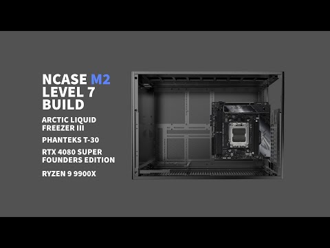 NCASE M2 Build: RTX 4080 Super + Arctic Liquid Freezer III – SFF Perfection