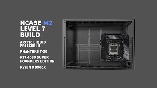 NCASE M2 Build: RTX 4080 Super + Arctic Liquid Freezer III – SFF Perfection