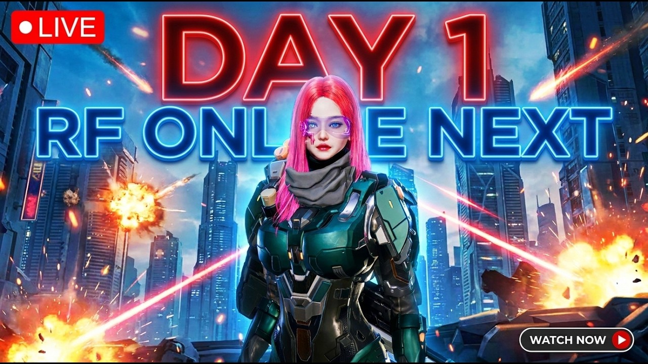 DAY 1 part 2 BUGS fixed | RF Online Next Gameplay | The NEW MMORPG Everyone is Waiting For!