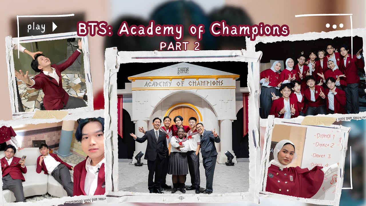 lanjutan keseruan shooting 'Academy of Champions' 🎥🏆🔥  - BEHIND THE SCENES PART 2 | #sandyourVLOG