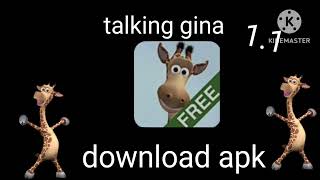 Talking gina 1.1 download apk
