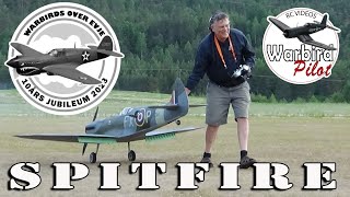 Warbirds over Evje 2023 Spitfire with Roto engine