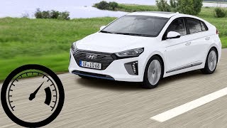 Hyundai IONIQ Hybrid acceleration: 0-60 mph, 0-100 km/h, 0-140 max speed :: [1001cars] - YouTube