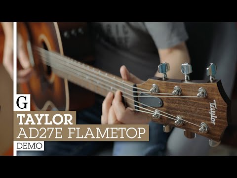 Taylor AD27e Flametop Acoustic Demo