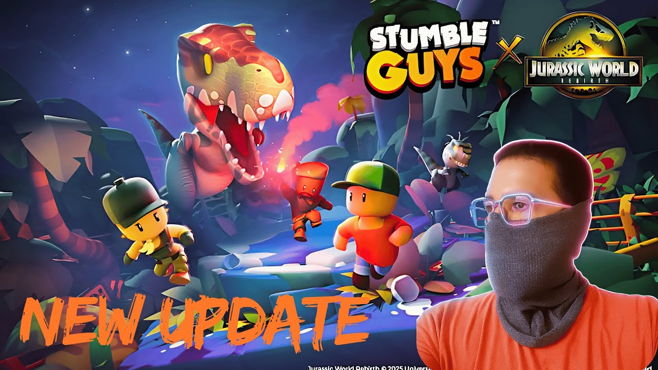 Stumble Guys x Jurassic World: REBIRTH Official Trailer Parody 🦖🔥 
