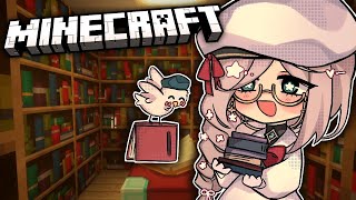 【MINECRAFT】Finishing my Cozy Bookstore!📚【NIJISANJI EN | Aia Amare 】