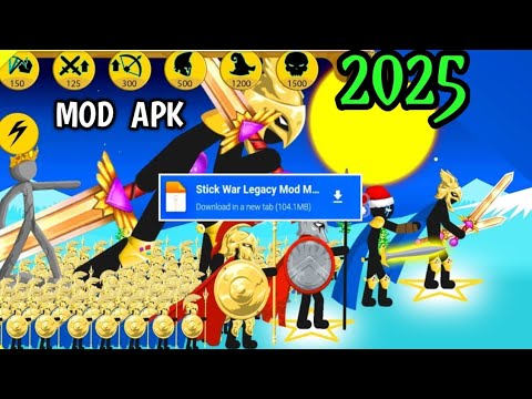 The BEST Stick War Legacy MOD APK Unlimited Everything Unlock All 