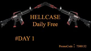 #DAY 1 HellCase Daily Free