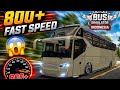 Bus Simulator Indonesia game me new fast bus 😱😱 800+speed #viral #trending #viralvideo #shorts