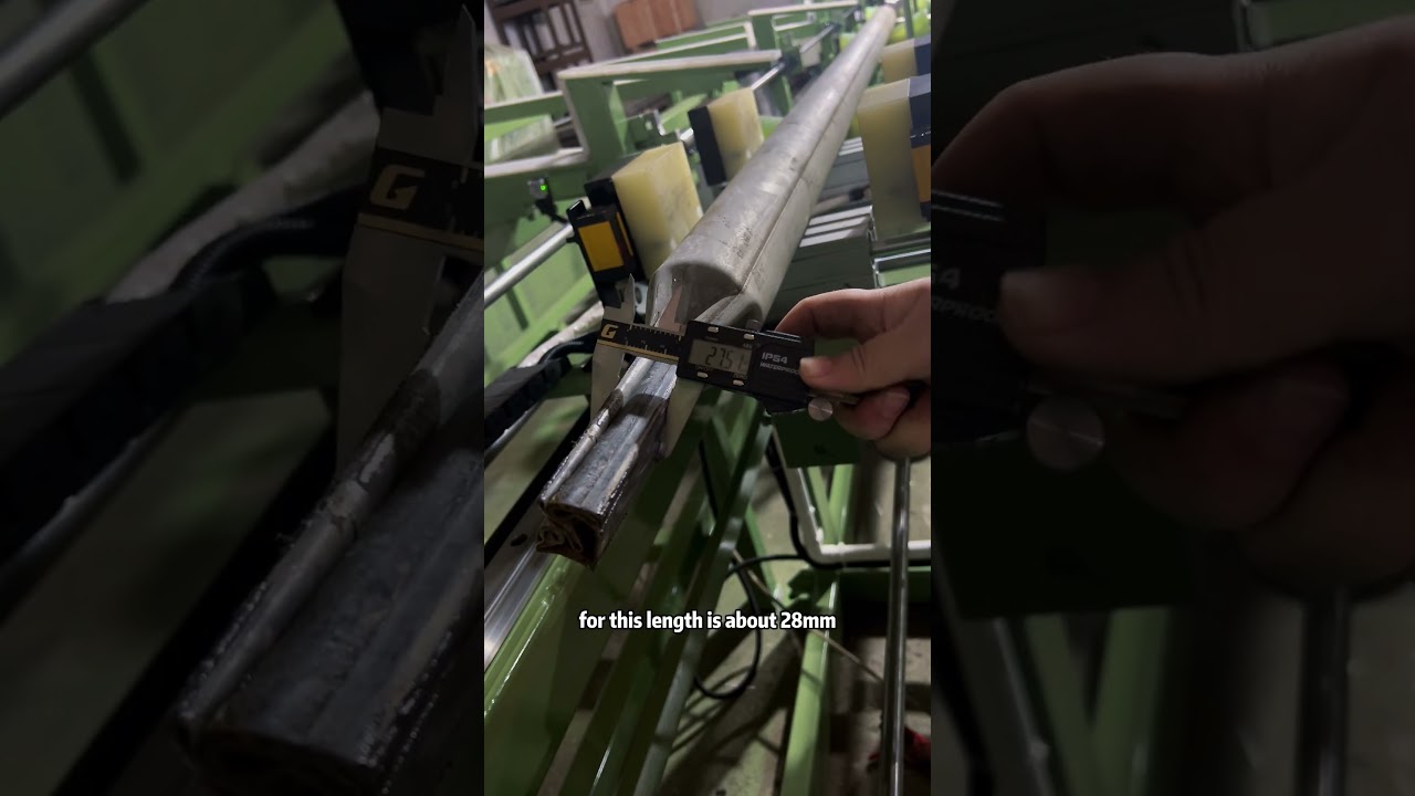 Testing the FR 160 Hydraulic Pointing Machine with Carbon Steel