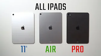 All the iPads Compared! 11th Gen vs Air M3 vs Pro M4 in Real Life