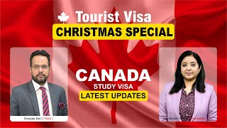 CANADA TOURIST VISA CHRISTMAS SPECIAL |  STUDY VISA UPDATES 2023 | USA CANADA UK