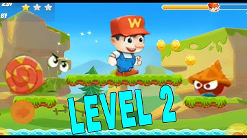 Super Bino Go Jump and Run : Game Start : Level 2 | (Android,ios free games) | Gameplay Walkthrough