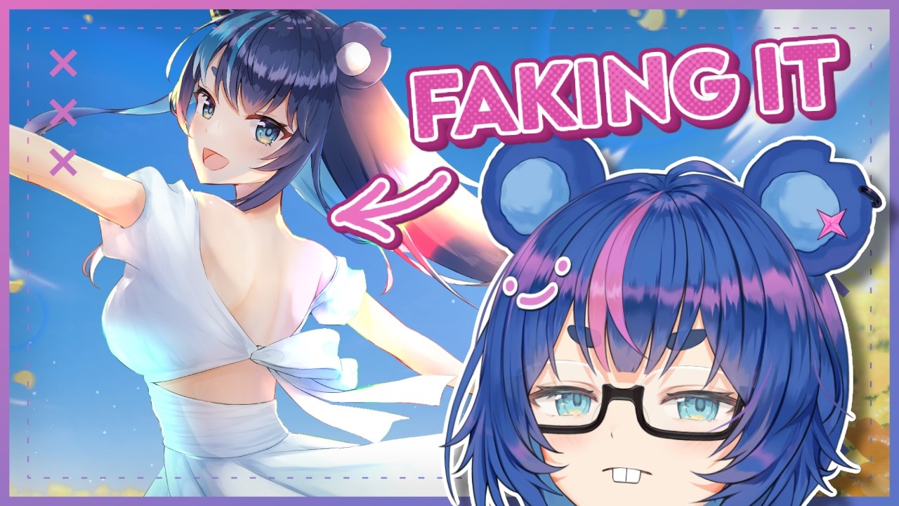 Tomboy shows you how she attempts to be a REAL girl